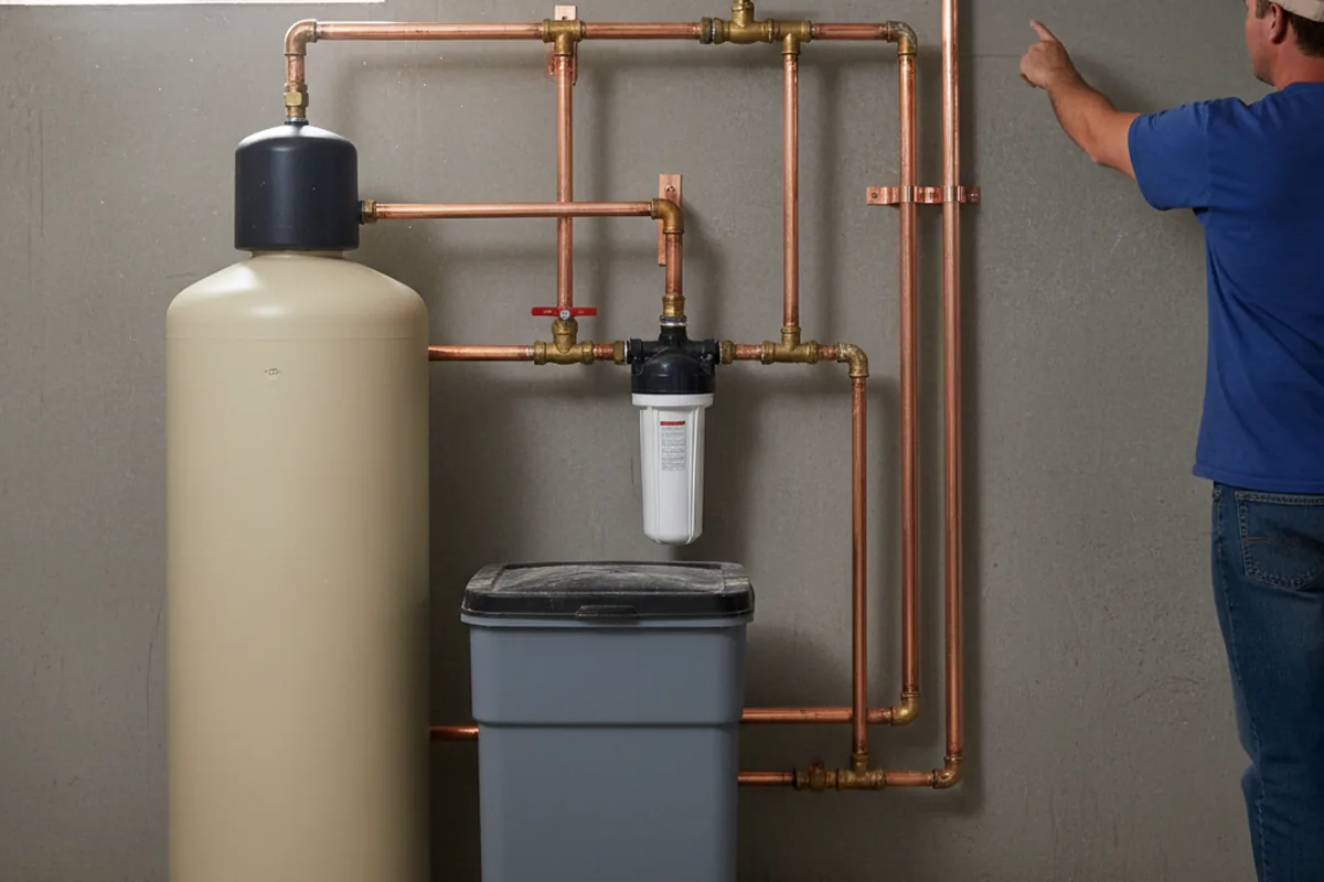 Whole-house water treatment system installed in Newbury